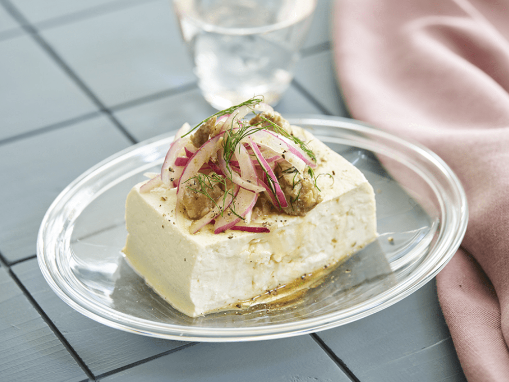 玉ねぎとアイゴのマリネやっこ